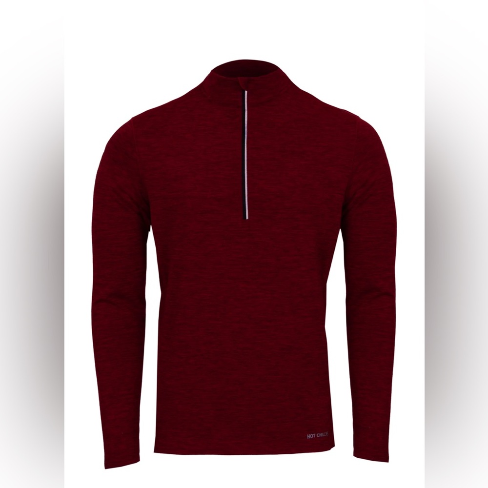 Hot Chillys Men's Clima-Tek Zip-T